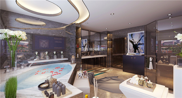 衛(wèi)生間吊頂獨(dú)立形式的電器裝修案例 衛(wèi)生間吊頂獨(dú)立形式的電器裝修案例