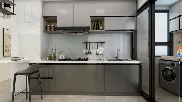 衛(wèi)生間視覺擴(kuò)容設(shè)計裝修效果圖