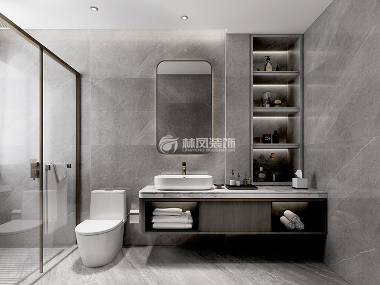 衛(wèi)生間干濕分離設(shè)計(jì)裝修效果圖