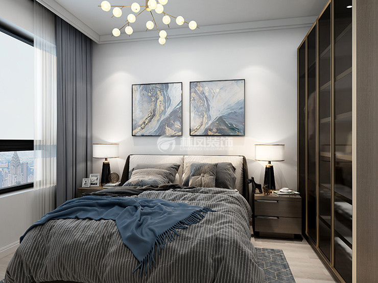 現(xiàn)代輕奢風(fēng)格臥室軟裝搭配裝修效果圖 現(xiàn)代輕奢風(fēng)格臥室軟裝搭配裝修效果圖