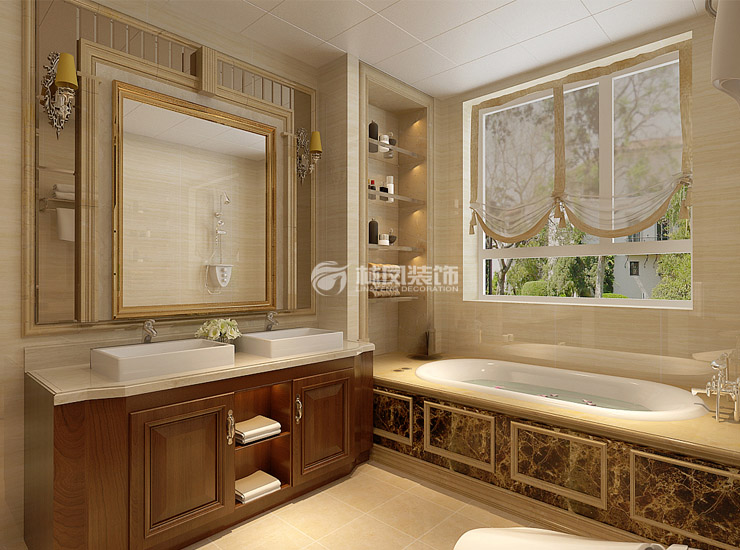 歐式風格衛(wèi)生間壁龕設計裝修效果圖