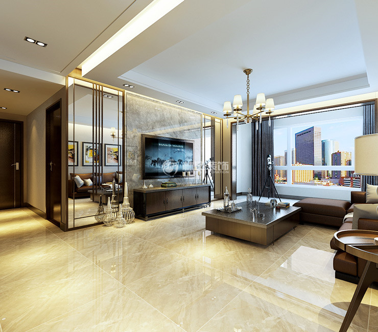 輕奢風格客廳裝修效果圖 輕奢風格客廳裝修效果圖