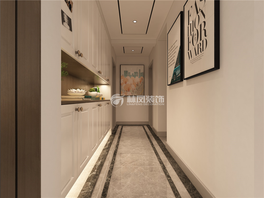走廊過長嵌入式柜子設(shè)計裝修效果圖 走廊過長嵌入式柜子設(shè)計裝修效果圖