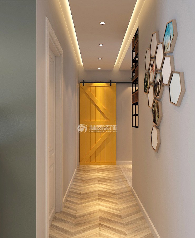 過廊過長展示墻設(shè)計裝修效果圖 過廊過長展示墻設(shè)計裝修效果圖