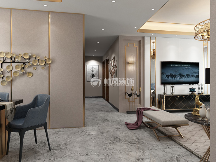 輕奢風(fēng)格過廊過長展示墻設(shè)計裝修效果圖 輕奢風(fēng)格過廊過長展示墻設(shè)計裝修效果圖