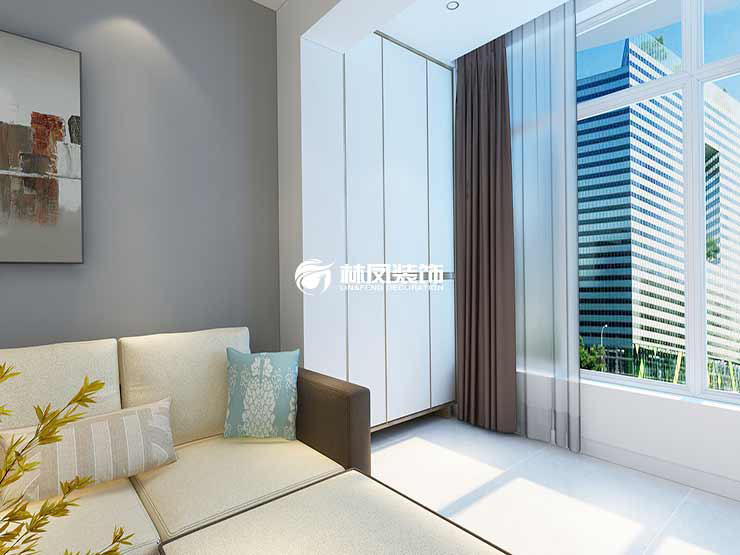 北歐風格頂天立地式陽臺柜設(shè)計裝修效果圖 北歐風格頂天立地式陽臺柜設(shè)計裝修效果圖