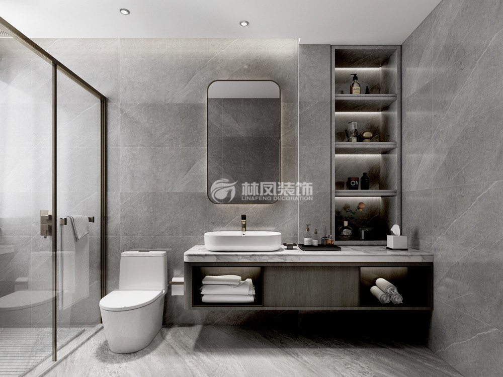 輕奢風格衛(wèi)生間裝修效果圖 輕奢風格衛(wèi)生間裝修效果圖