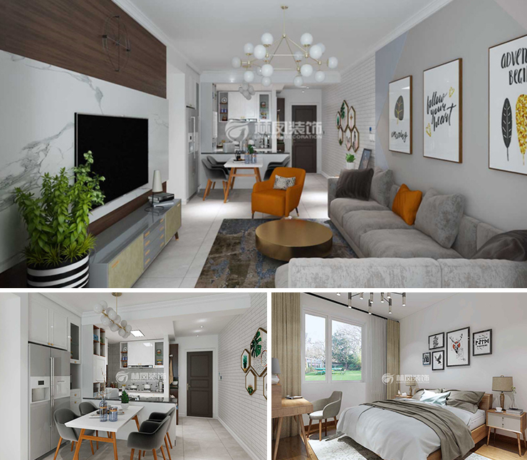 碧桂園銀億大城印象135平現(xiàn)代風格裝修效果圖 碧桂園銀億大城印象135平現(xiàn)代風格裝修效果圖