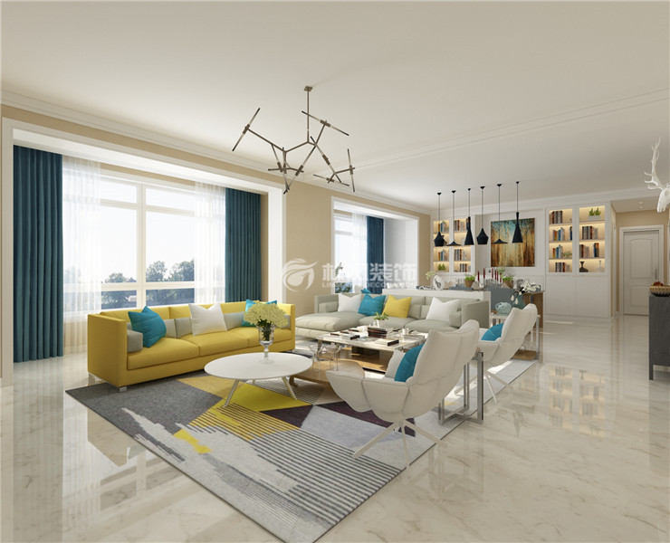 北歐風(fēng)格客廳裝修效果圖 北歐風(fēng)格客廳裝修效果圖