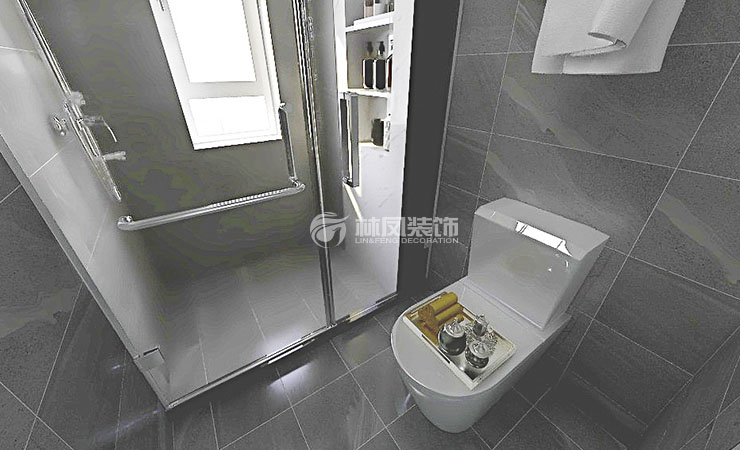 現代風格衛(wèi)生間地漏選擇裝修效果圖