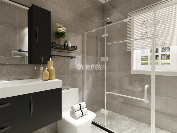 現(xiàn)代風格衛(wèi)生間馬桶上方收納設計裝修效果圖 現(xiàn)代風格衛(wèi)生間馬桶上方收納設計裝修效果圖