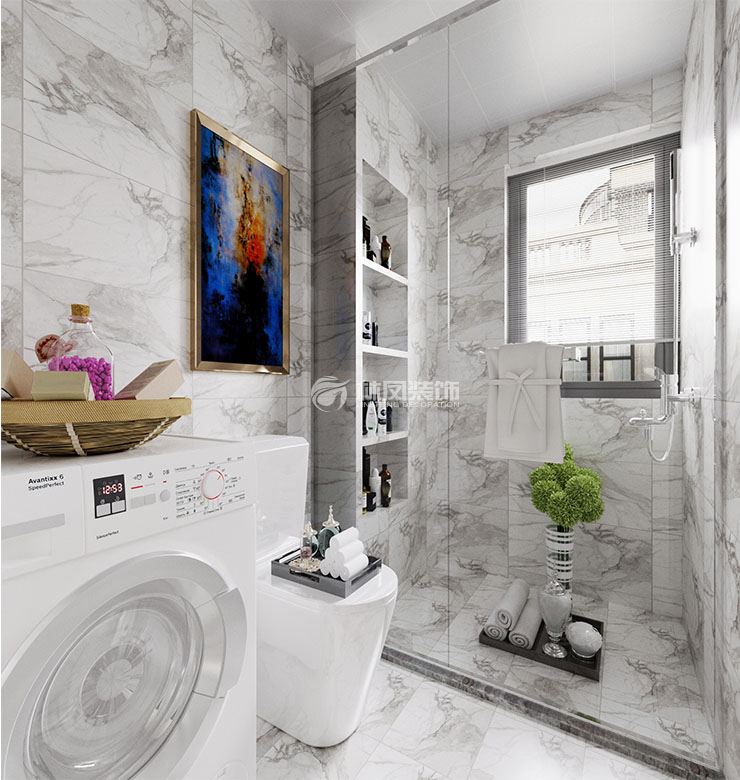 現(xiàn)代風格衛(wèi)生間濕區(qū)壁龕收納設計裝修效果圖 現(xiàn)代風格衛(wèi)生間濕區(qū)壁龕收納設計裝修效果圖