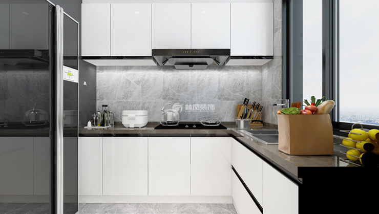 廚房櫥柜無(wú)把手設(shè)計(jì)裝修效果圖 廚房櫥柜無(wú)把手設(shè)計(jì)裝修效果圖