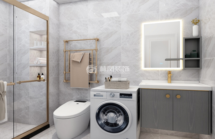 輕奢風(fēng)格衛(wèi)生間裝修效果圖 輕奢風(fēng)格衛(wèi)生間裝修效果圖