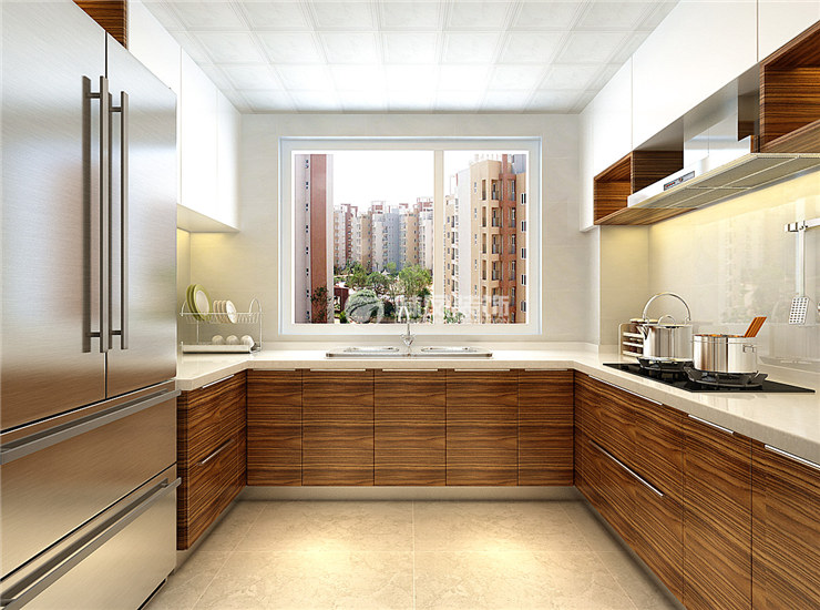 現(xiàn)代風格廚房頂吸式煙機裝修效果圖 現(xiàn)代風格廚房頂吸式煙機裝修效果圖