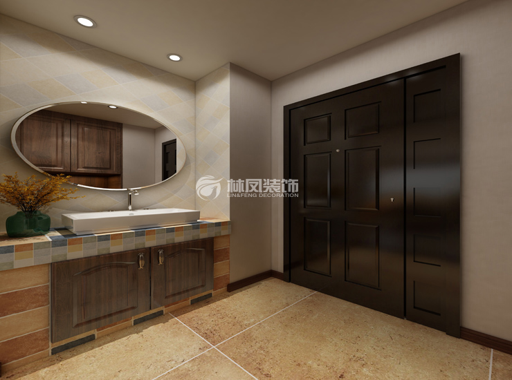 美式風(fēng)格玄關(guān)裝修效果圖 美式風(fēng)格玄關(guān)裝修效果圖