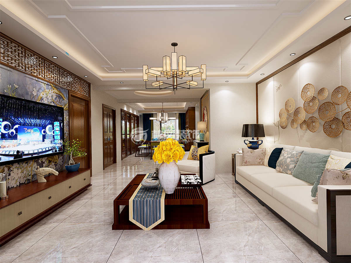 新中式風(fēng)格客廳裝修效果圖 新中式風(fēng)格客廳裝修效果圖