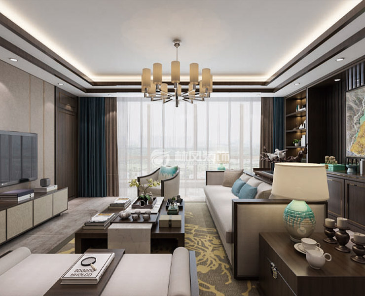 新中式風(fēng)格客廳裝修效果圖 新中式風(fēng)格客廳裝修效果圖