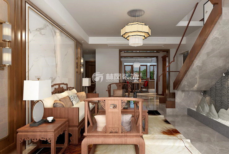 新中式風(fēng)格客廳裝修效果圖 新中式風(fēng)格客廳裝修效果圖