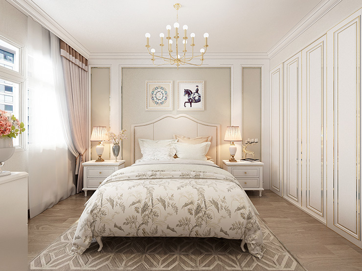 美式風格臥室衣柜設(shè)計裝修效果圖 美式風格臥室衣柜設(shè)計裝修效果圖