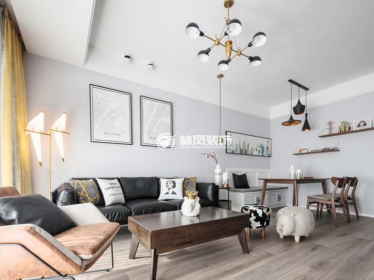 北歐風格客廳裝修效果圖 北歐風格客廳裝修效果圖