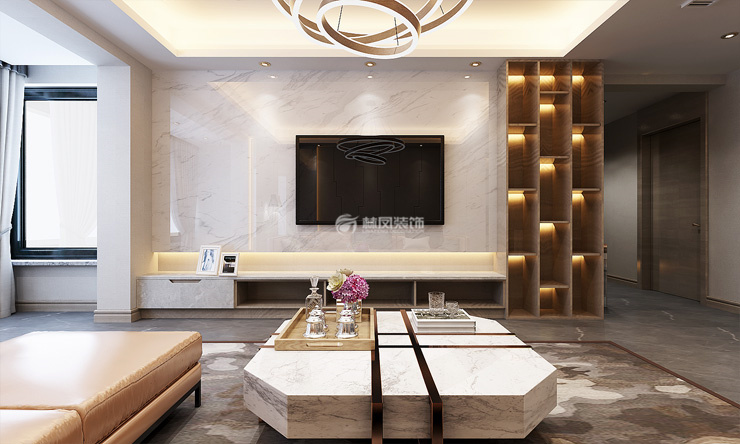 現(xiàn)代輕奢風(fēng)格客廳裝修效果圖 現(xiàn)代輕奢風(fēng)格客廳裝修效果圖