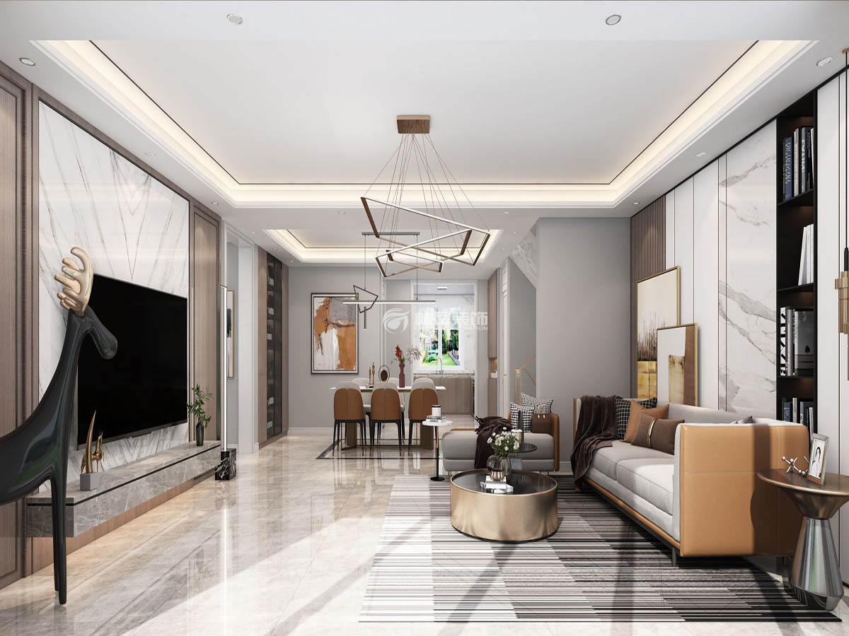 輕奢風(fēng)格客廳裝修效果圖 輕奢風(fēng)格客廳裝修效果圖