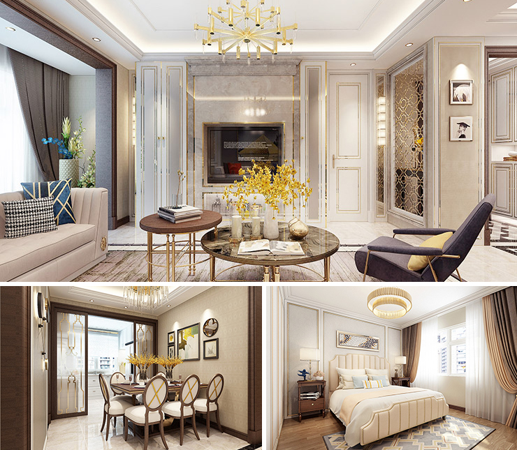 萬(wàn)科西華府 130平 歐式風(fēng)格裝修效果圖 萬(wàn)科西華府 130平 歐式風(fēng)格裝修效果圖