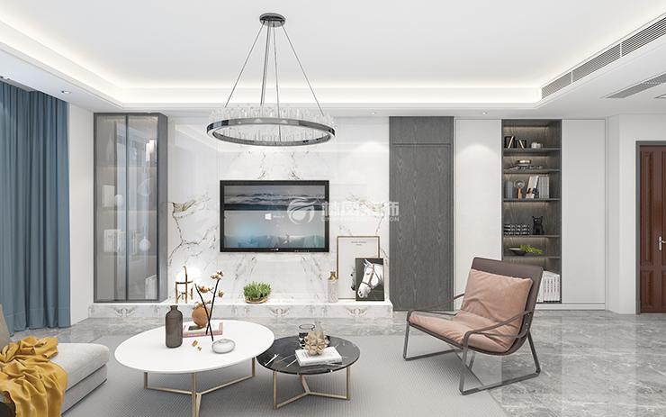 輕奢風(fēng)格客廳隱形門(mén)設(shè)計(jì)裝修效果圖 輕奢風(fēng)格客廳隱形門(mén)設(shè)計(jì)裝修效果圖