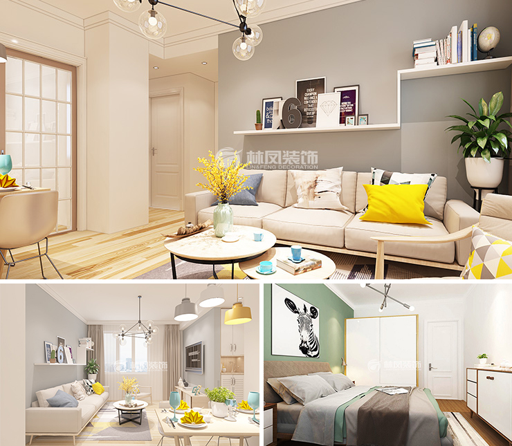 郡源?悅城75平 北歐風(fēng)格裝修效果圖 郡源?悅城75平 北歐風(fēng)格裝修效果圖