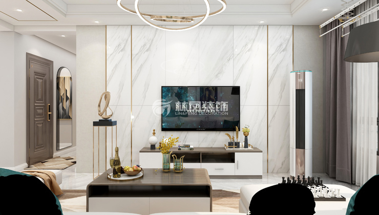 現(xiàn)代輕奢風格裝修效果圖