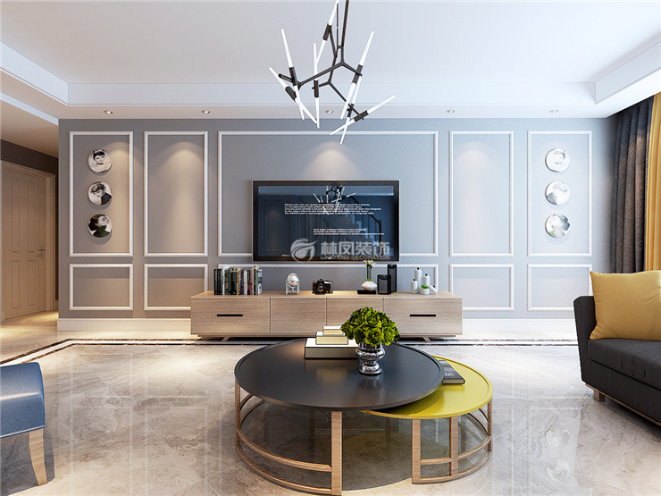 林鳳現(xiàn)代風格裝修效果圖