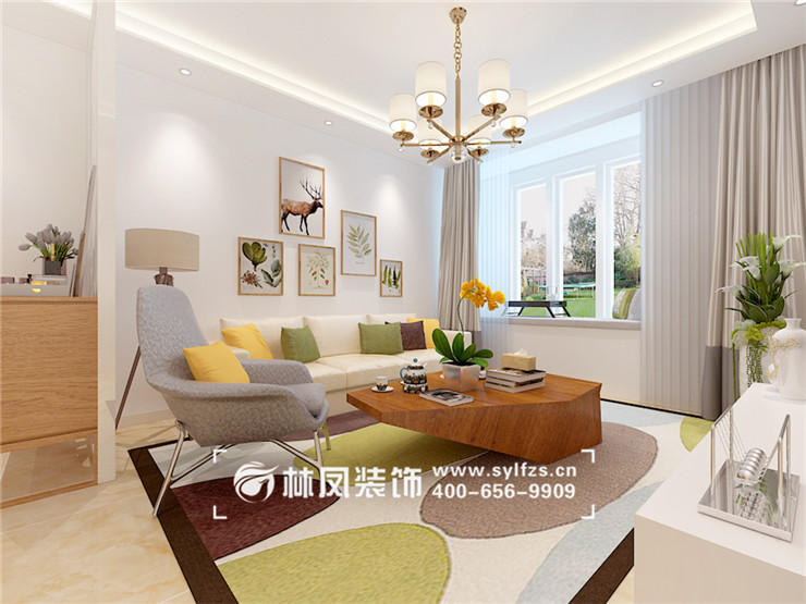 富文-萬(wàn)錦香樟樹 80㎡ - 現(xiàn)代簡(jiǎn)約-客廳1.jpg