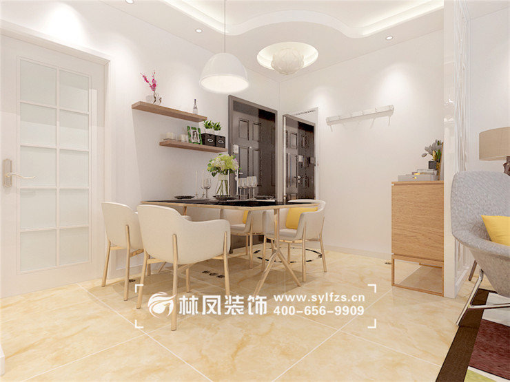 富文-萬(wàn)錦香樟樹 80㎡ - 現(xiàn)代簡(jiǎn)約-餐廳.jpg
