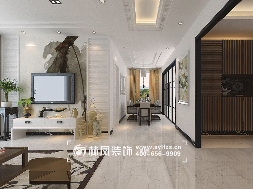 李瑩-東大家屬樓-新中式-157㎡-客廳1.jpg 李瑩-東大家屬樓-新中式-157㎡-客廳1.jpg