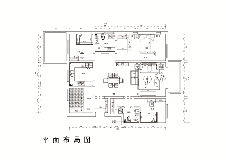 金地名悅-150平-美式風(fēng)格-戶(hù)型圖.jpg